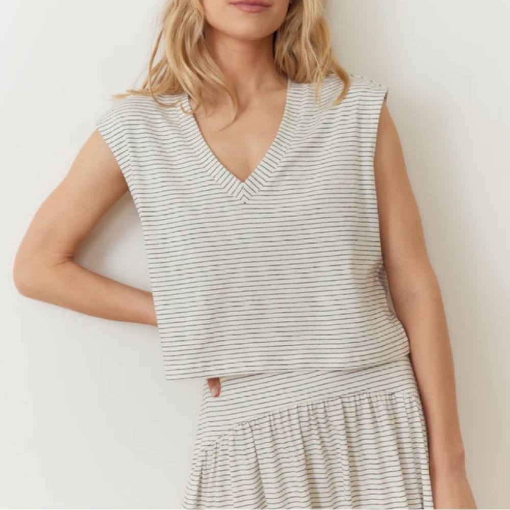 ISO Marine Layer Nina Relaxed Striped Tank SIZE S OR XS PREFERRED